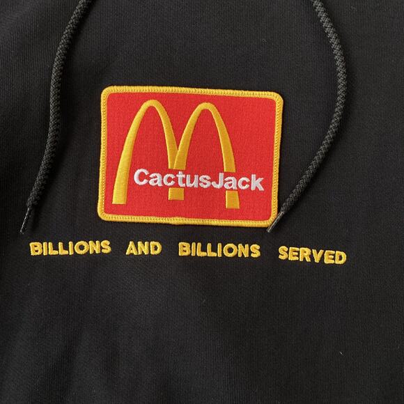Travis Scott  cactus jack mcdonald’s hoodie - Picture 3 of 4